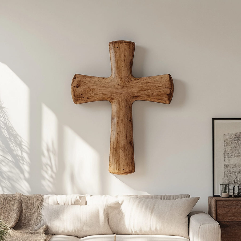 Wall Cross Sculpture