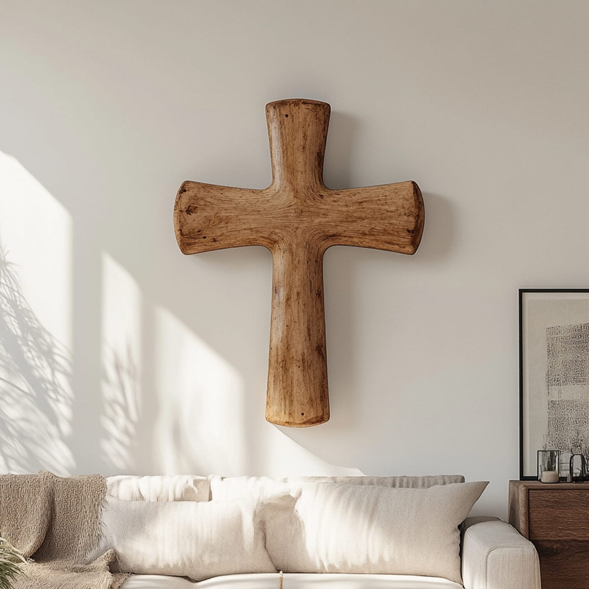 Wall Cross Sculpture