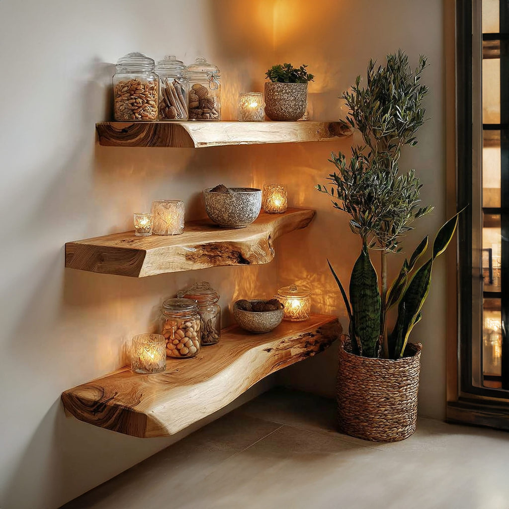 Minimal Storage Floating Shelf