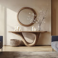 Mid Century Arched Console Table