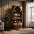 Artisan Solid Wine Cabinet Dining Room, solid wood, built to order