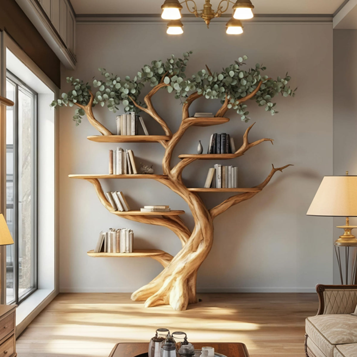Storage Mounted Bookshelf