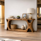 Sculptural Organic Console Table