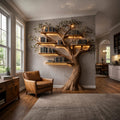 Nature Floating Tree Bookshelf