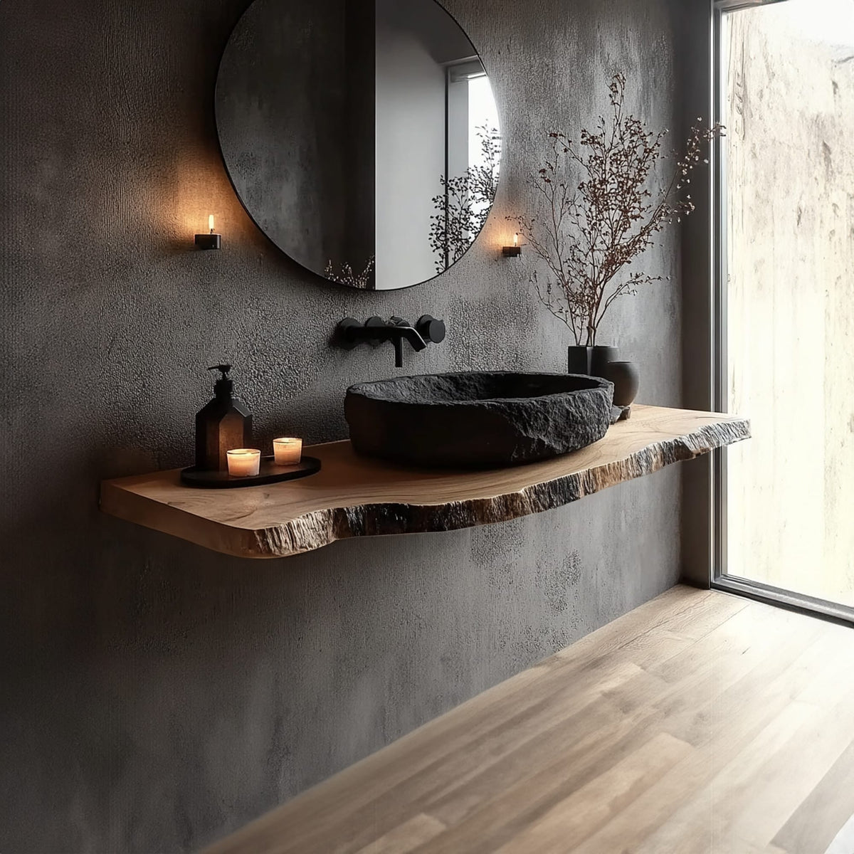 Floating Modern Washroom Vanity