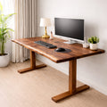 Live Edge Solid Computer Desk