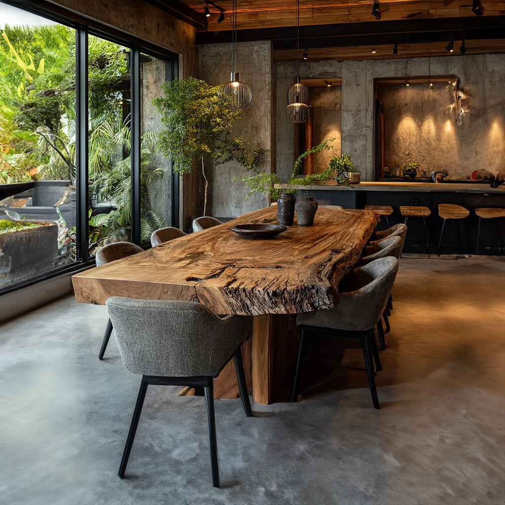 Live Edge Creative Dining Table