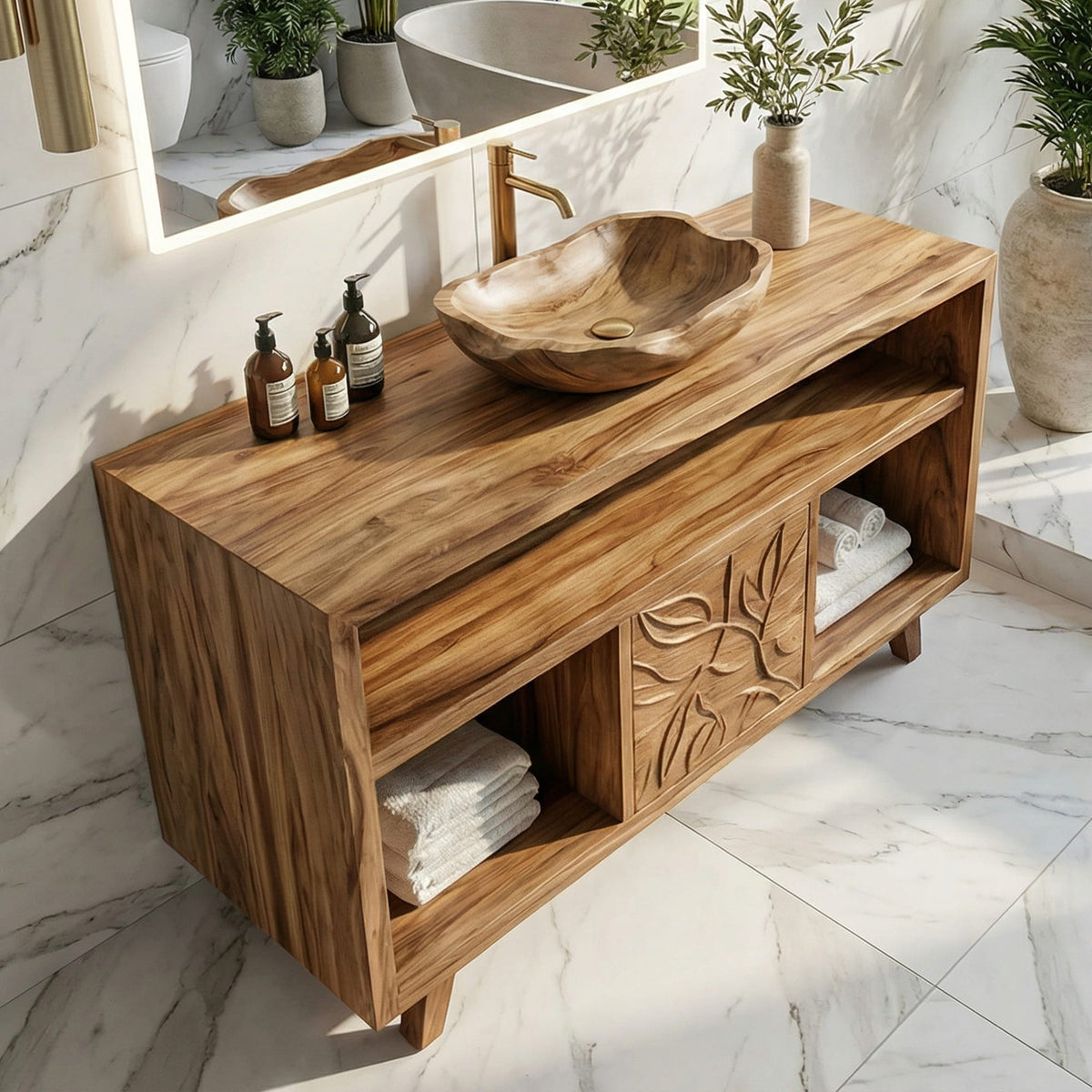 Contemporary Solid Vanity