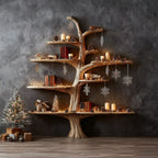 Winter Tree Bookshelf