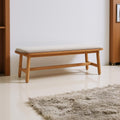 Mid Century Bench Bedroom Accent Furniture, solid wood, built to order