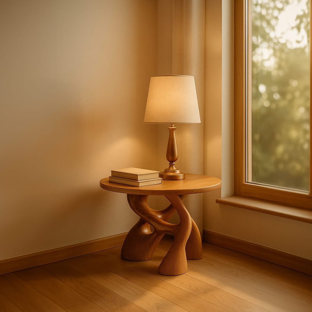 Mid-century Mid Century Nightstand