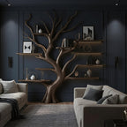Tree Inspired Wall Shelf
