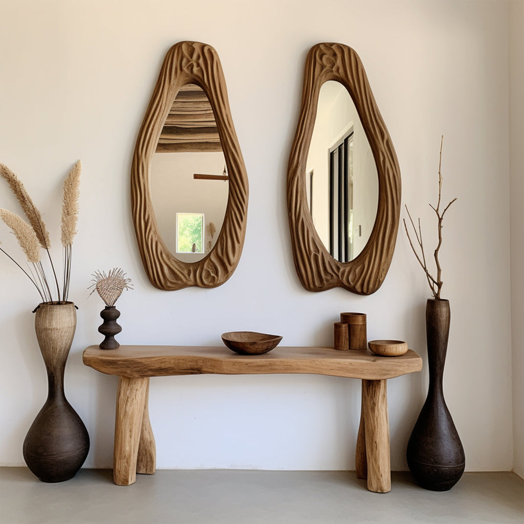 Rustic Console Table Decorative, solid wood, built to order
