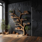 Solid Floating Creative Bookshelf