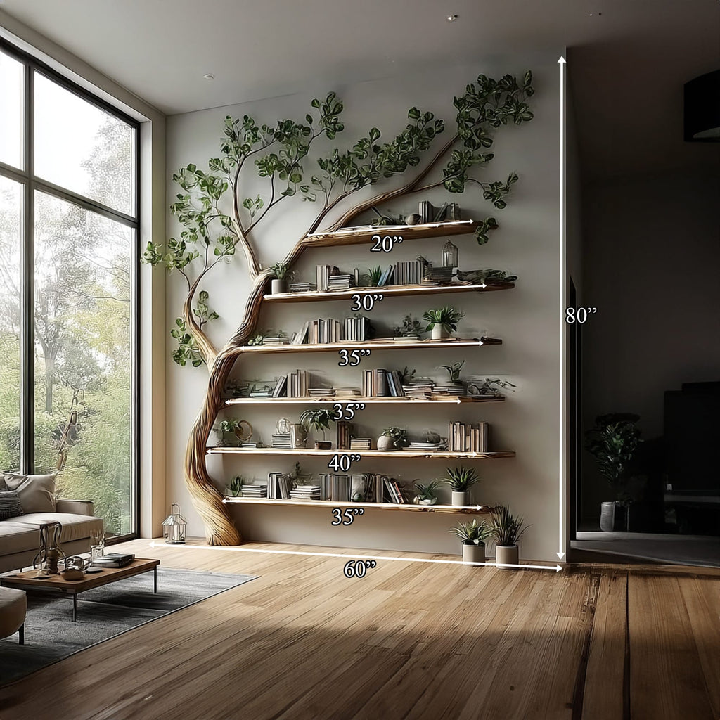 Floating Organizer Modern Bookshelf