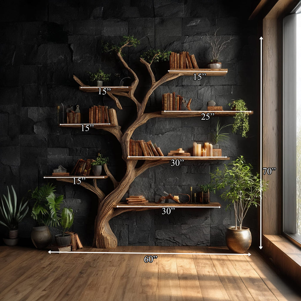 Floating Family Bookshelf