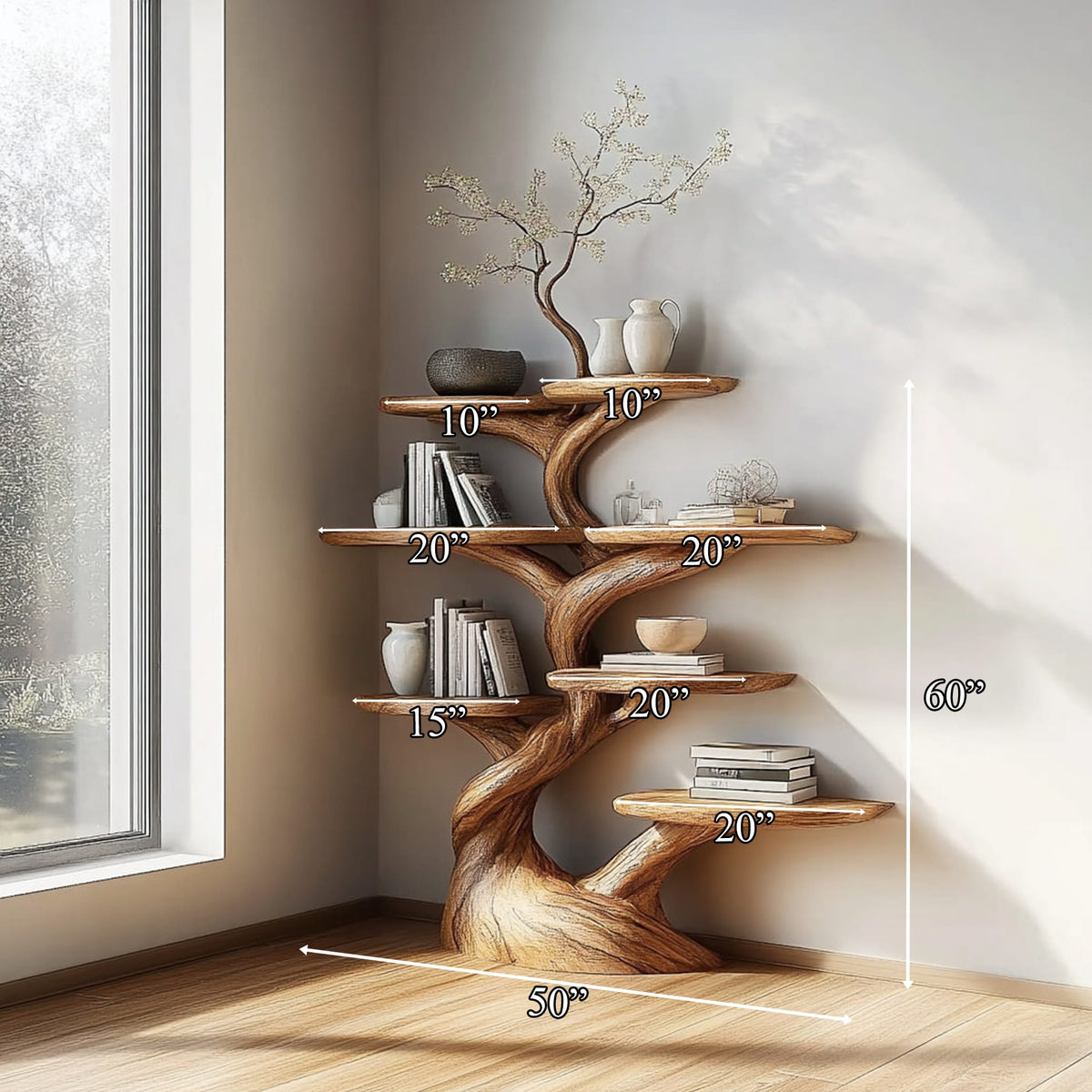Decorative Tree Bookshelf