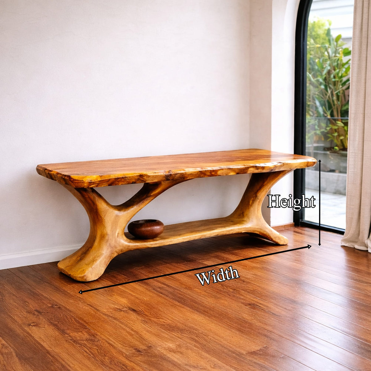 Artistic Tree Console Table