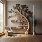 Solid Storage Unit Bookshelf