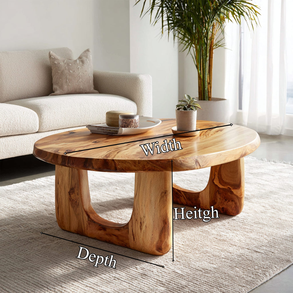Arched Organic Coffee Table