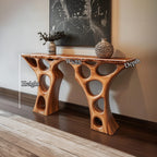 Mid Century Abstract Console Table