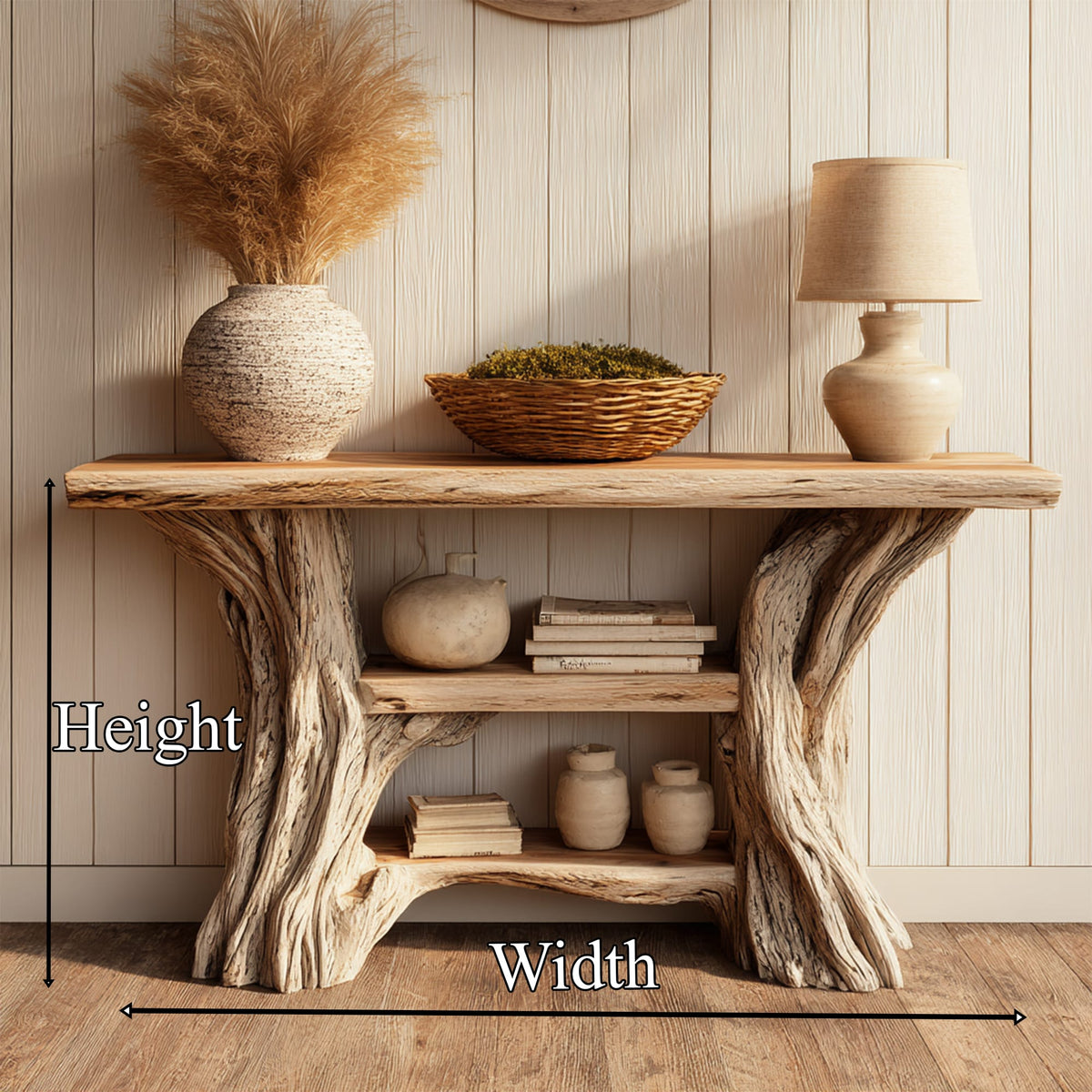 Solid Inspired Console Table