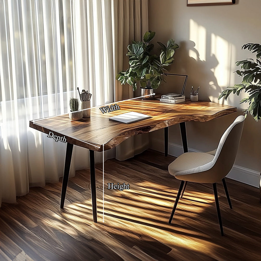Solid Metal Desk