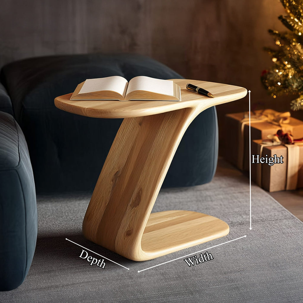 Organic Side Minimal Nightstand