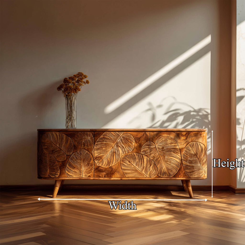 Carved Storage Sideboard
