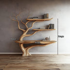 Live Edge Slim Console Table
