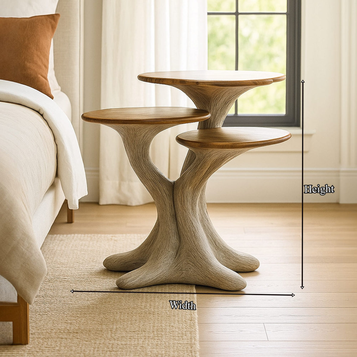 Trunk Live Edge Nightstand