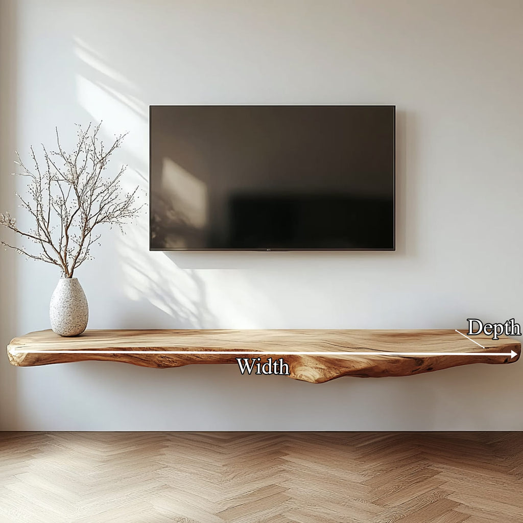 Floating Media Wall Shelf
