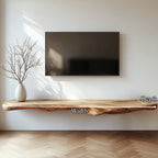 Floating Media Wall Shelf