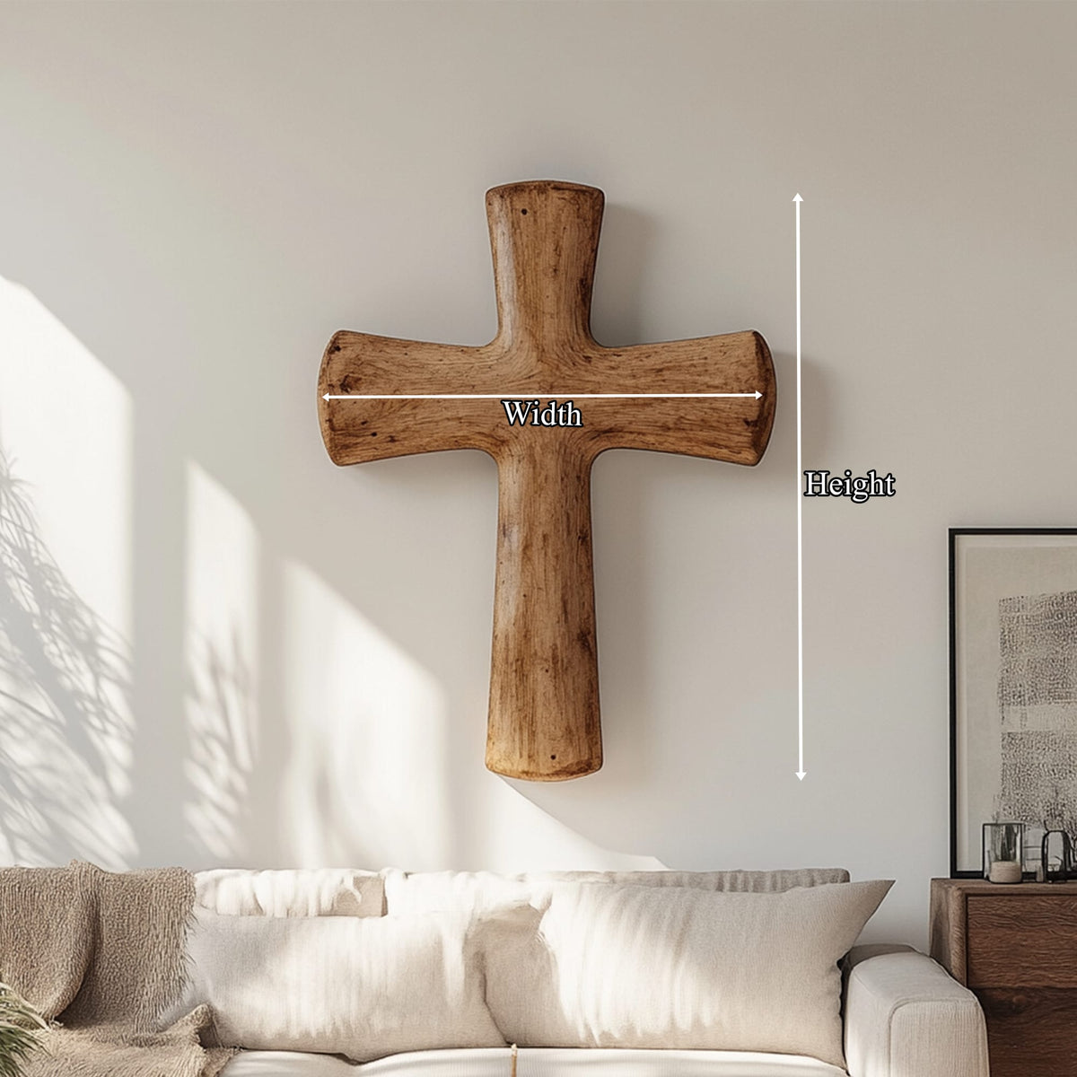 Wall Cross Sculpture