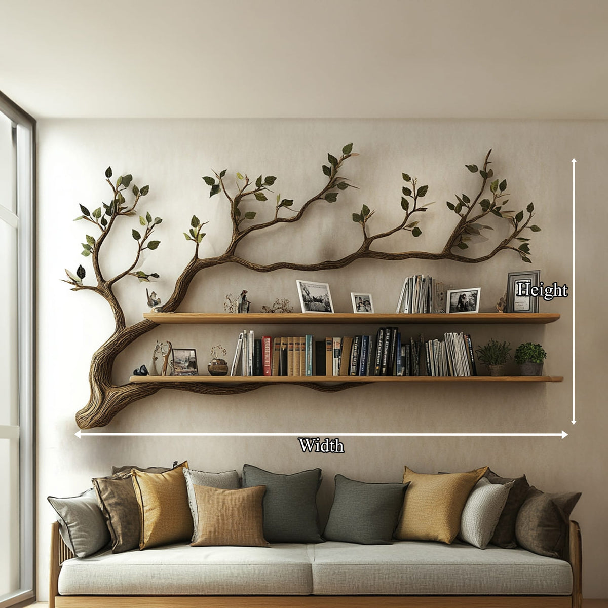 Solid Book Wall Shelf