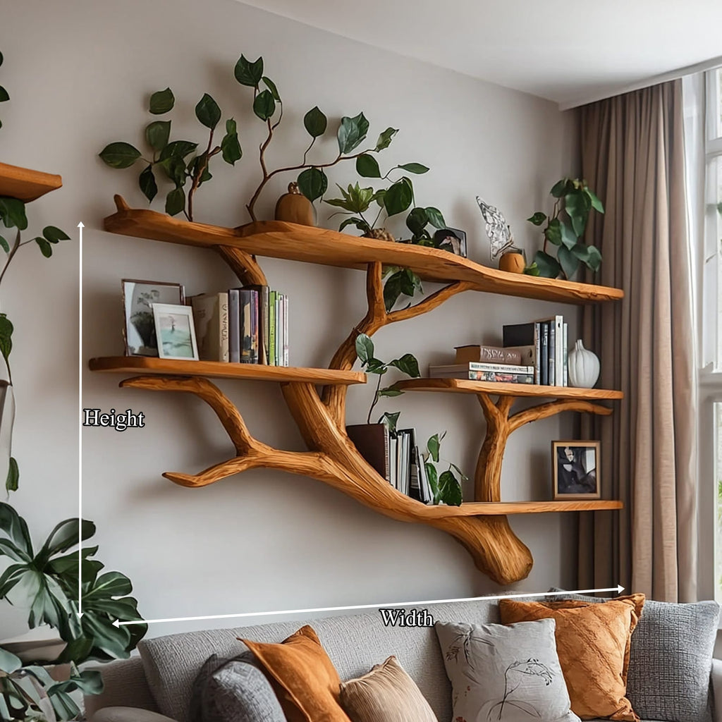 Sculptural Hanging Bookshelf