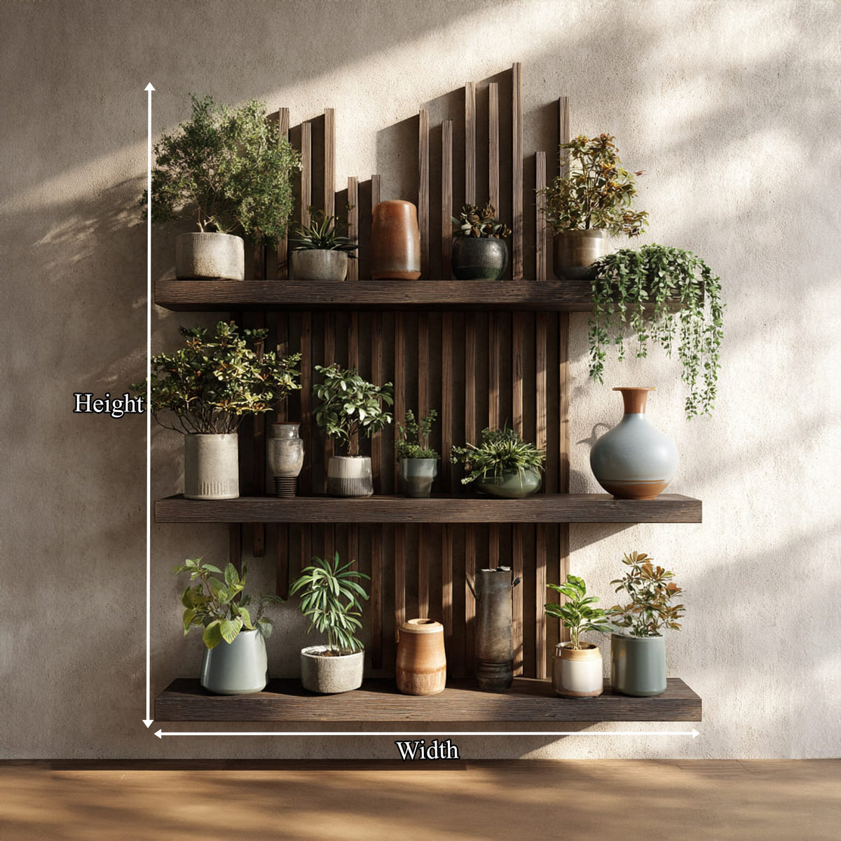 Modern Plant Wall Shelf