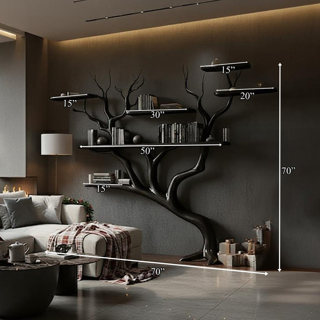 Storage Rack Tree Bookshelf