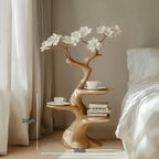 Decorative Side Nightstand