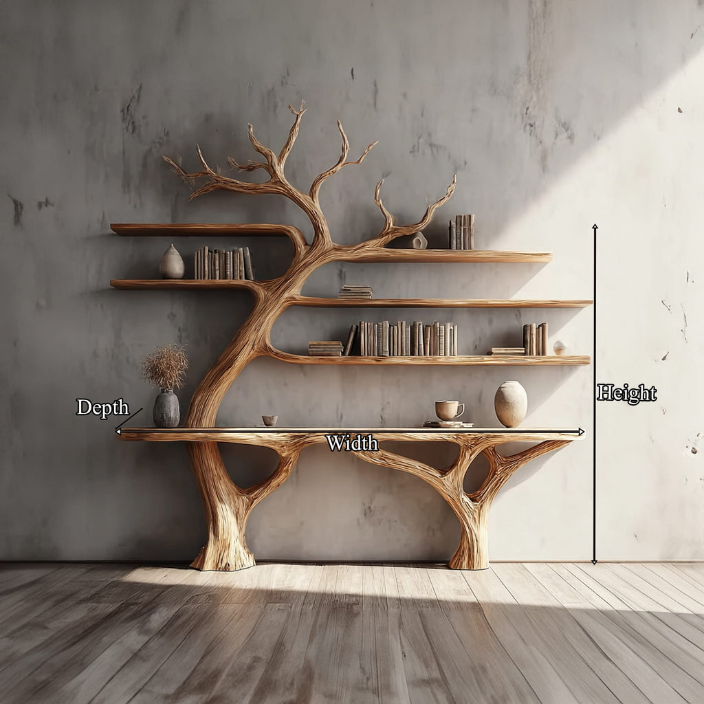 Floating Solid Console Table