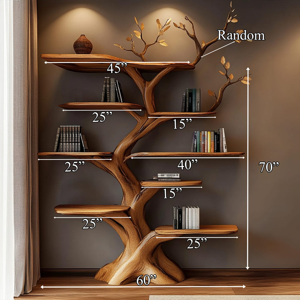Solid Branch Bookshelf