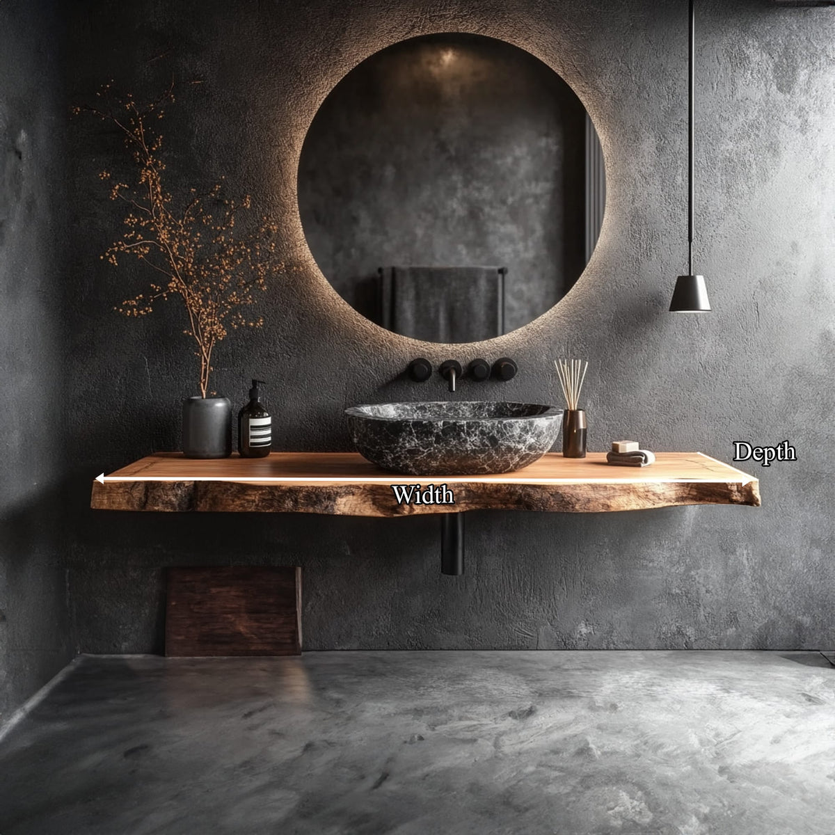 Floating Entryway Vanity