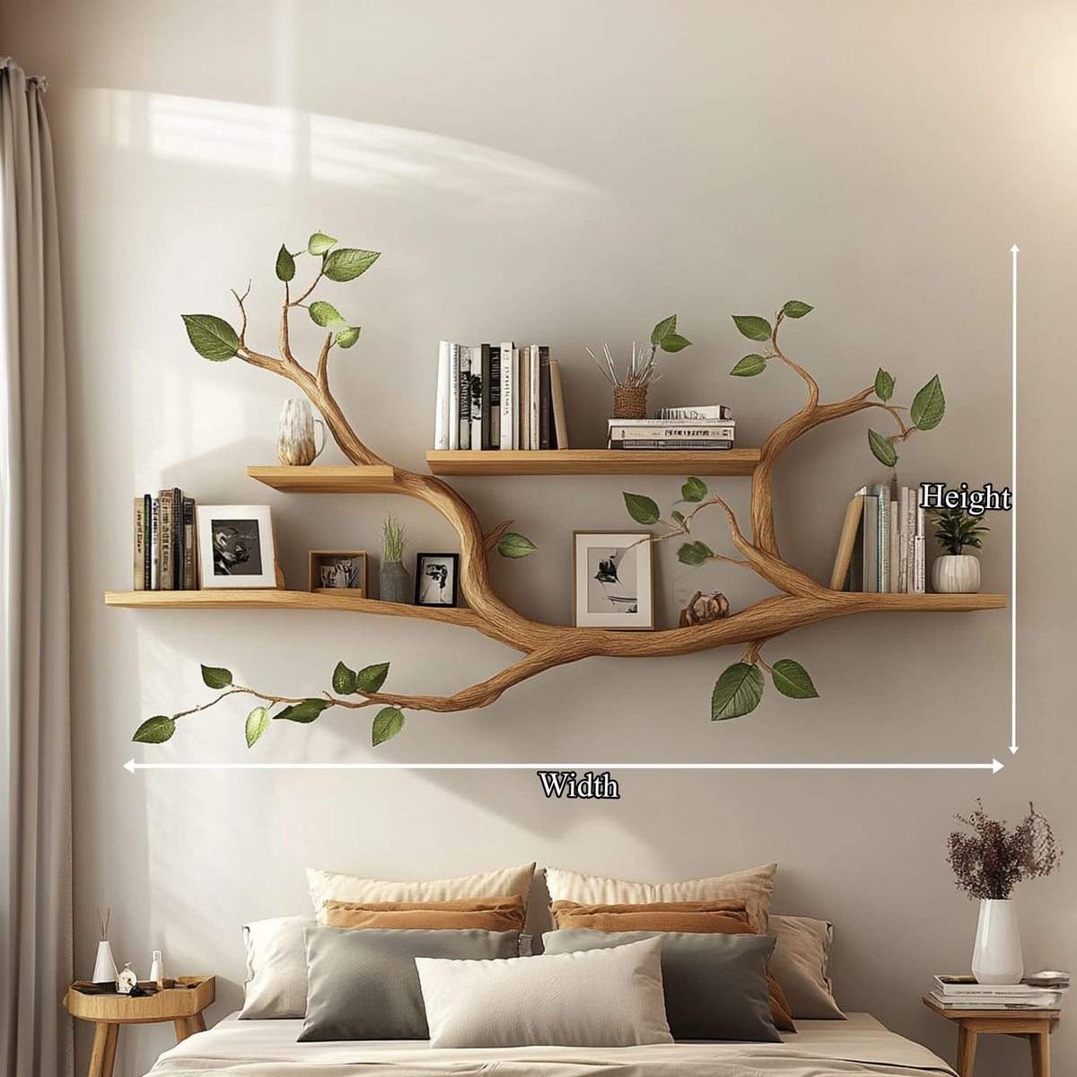Minimal Book Wall Shelf