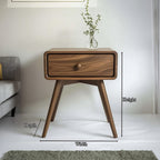 Sculptural Geometric Side Table
