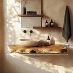 Floating Solid Mounted Vanity