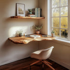 Floating Computer Mid Century Desk