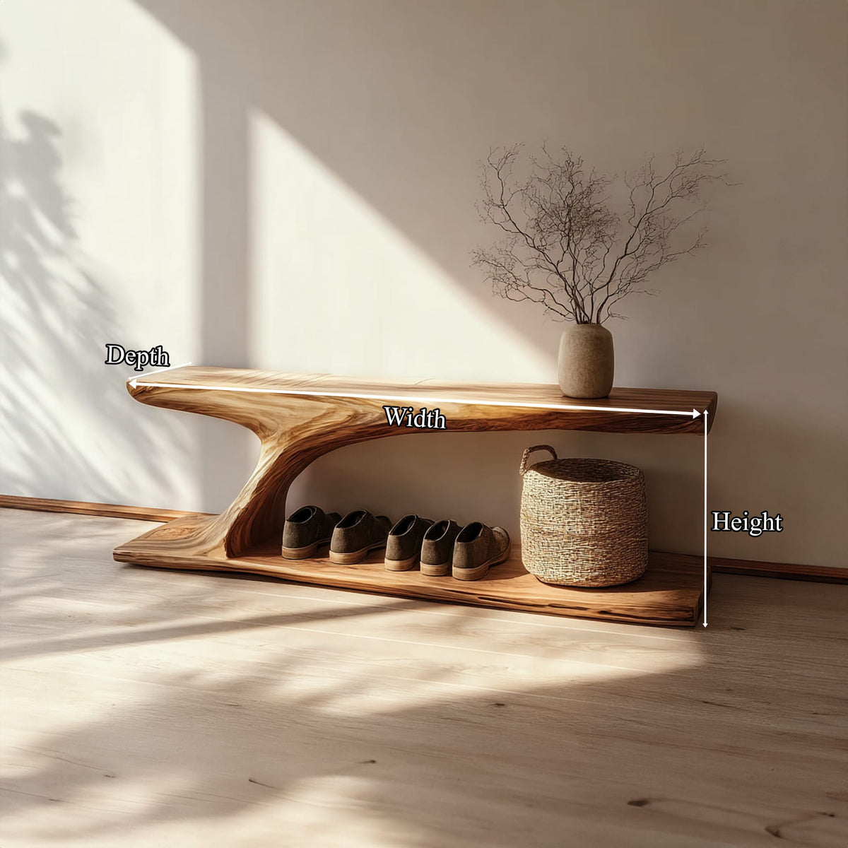 Shoe Organizer Bench