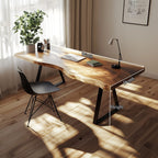 Live Edge Solid Workspace Desk