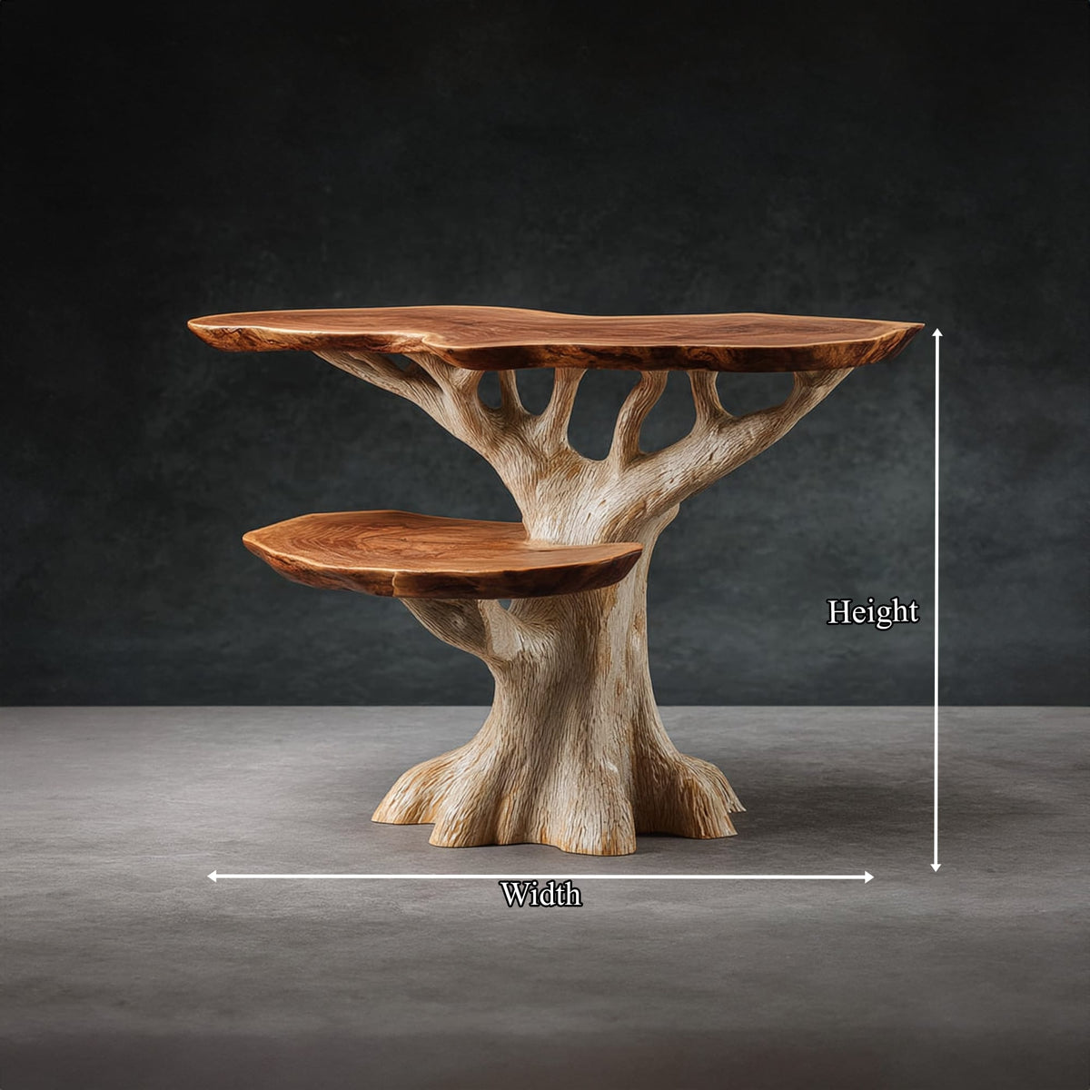 Sculptural Artistic Nightstand