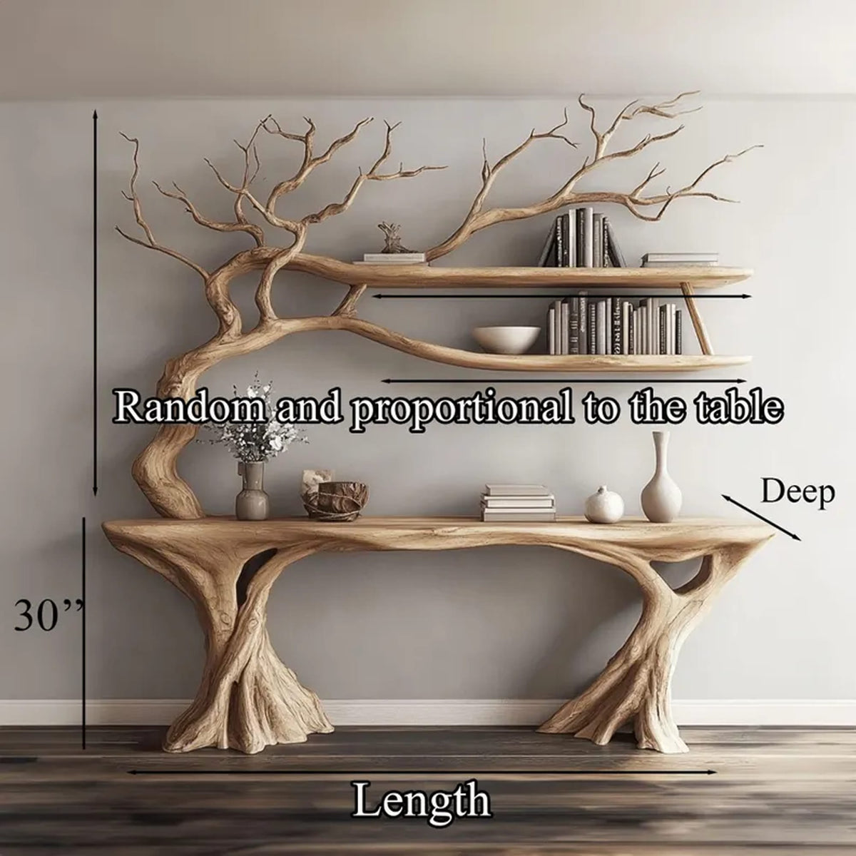 Spooky Mid Century Console Table